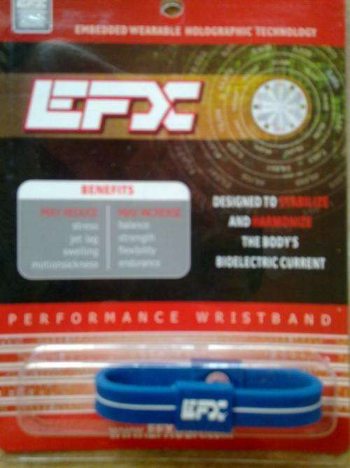 EFX Balance Wristband Blue with White XS