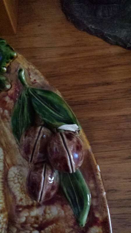 St Peter Graz Majolica Fruit Plate