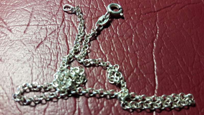 STERLING SILVER ANKLET