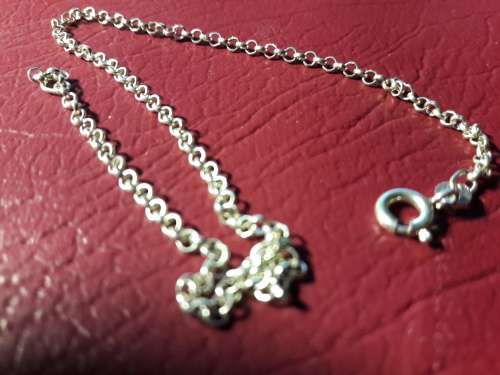 STERLING SILVER ANKLET