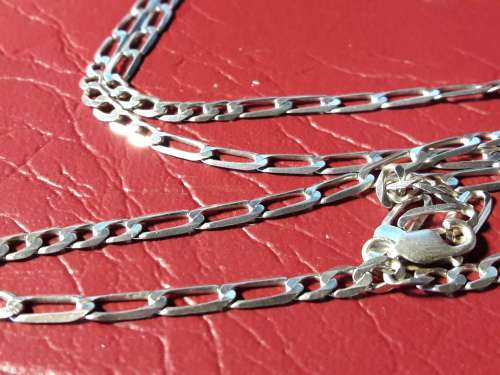 SOLID STERLING SILVER NECKLACE