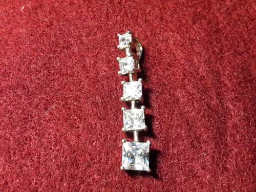 VERY NICE SOLID STERLING SILVER PENDANT IN EXCELLENT CONDITION