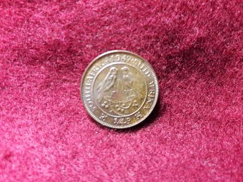 1947 SA UNION QUARTER PENNY - As per photo
