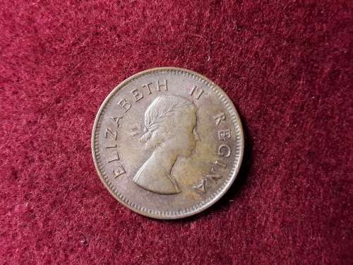 1956 SA UNION HALF PENNY - As per photo