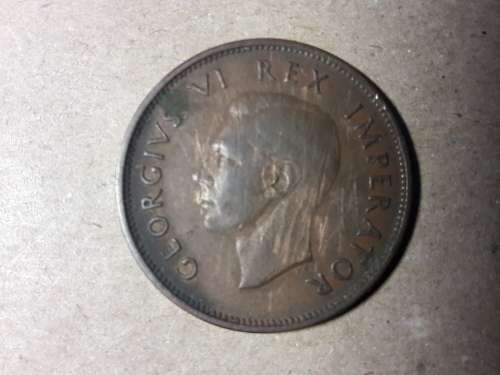1958 SA UNION HALF PENNY - As per photo