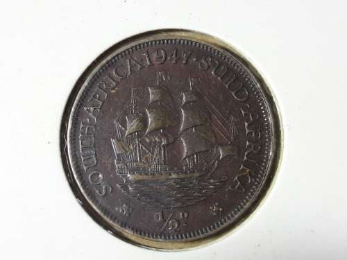 1947 HALF PENNY