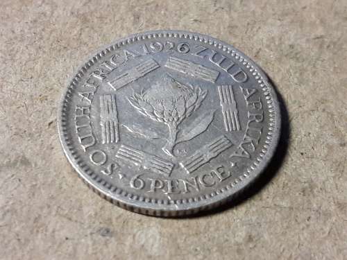 1926 SA UNION SIXPENCE [6d]