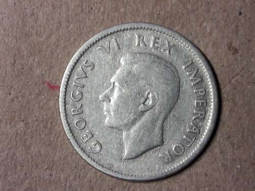 1938 SA UNION SILVER SHILLING