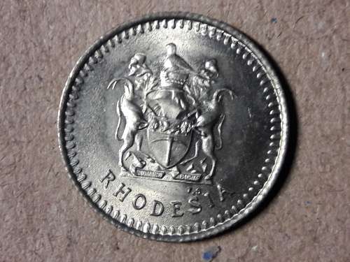 1975 RHODESIA 5 Cents [UNC]