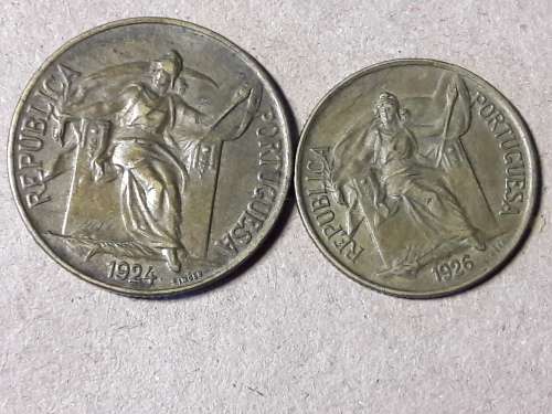 2 x PORTUGAL COINS [High grade]