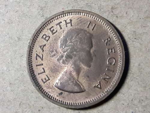 1953 SA UNION ¼ Penny - Elizabeth II  [UNC]