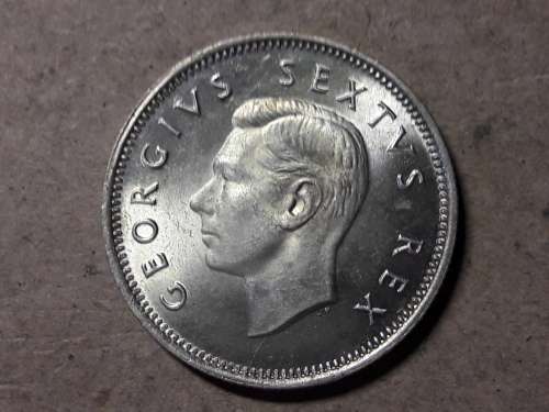 1952 SA UNION SILVER SHILLING [BRILLIANT UNC]