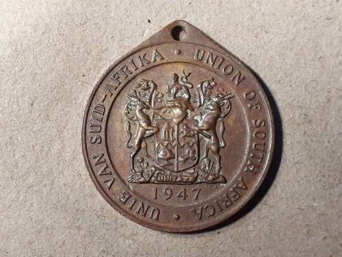 1947 ROYAL VISIT MEDALLION