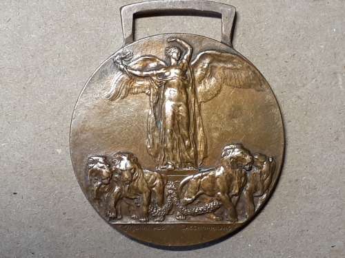 Italy WW1 Medal Victory Interallied 1914 1918 Decoration Service [36 Euro's on Ebay]