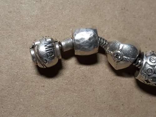 LOVELY DONNA MIA GENUINE SOLID STERLING SILVER BRACELET [30,57 g]