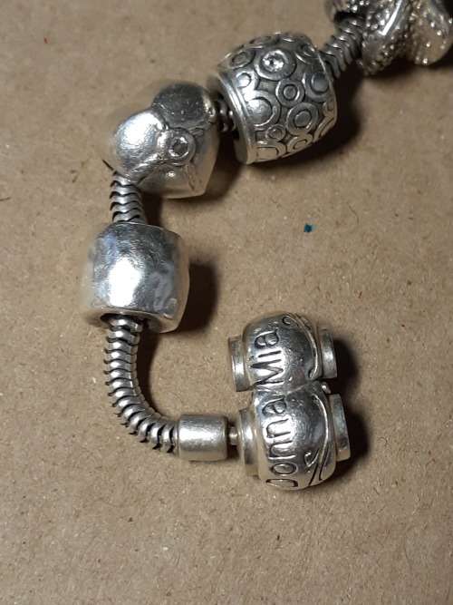 LOVELY DONNA MIA GENUINE SOLID STERLING SILVER BRACELET [30,57 g]