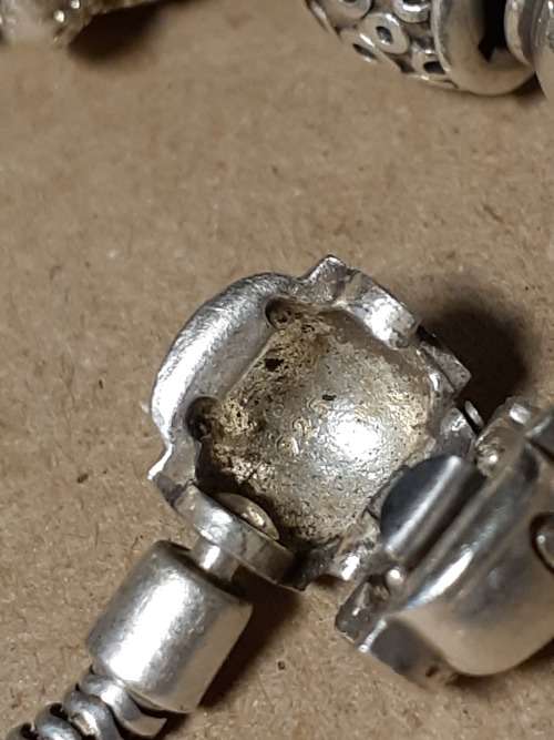 LOVELY DONNA MIA GENUINE SOLID STERLING SILVER BRACELET [30,57 g]