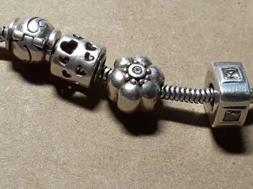 LOVELY DONNA MIA GENUINE SOLID STERLING SILVER BRACELET [30,57 g]