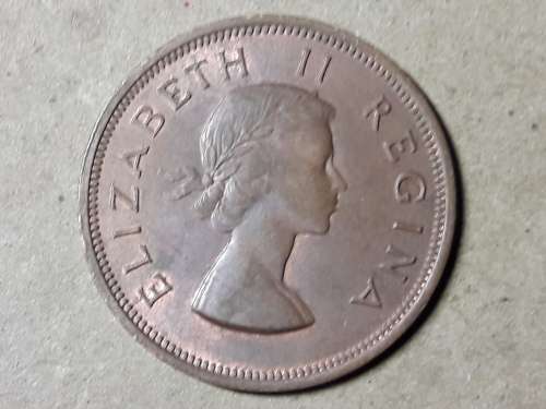 1958 SA UNION PENNY [UNC]