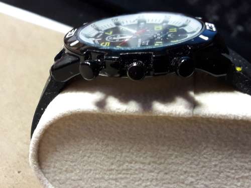 Bolt Black Silicon GRAND TOURING GT Series Analog Watch