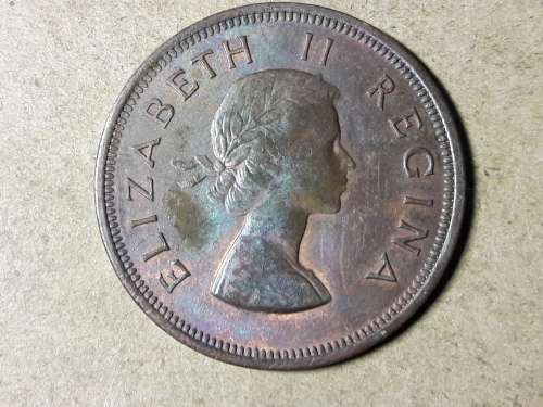 1954 SA UNION PENNY [MINT STATE]