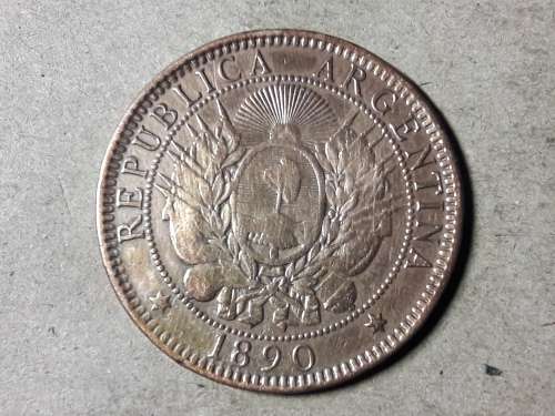 1890 ARGENTINIA 1 Centavo [Rare]