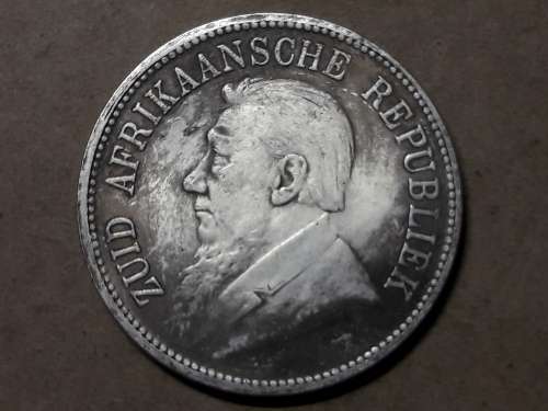 1892 SA UNION 5 SHILLINGS [VERY GOOD FAKE COIN]