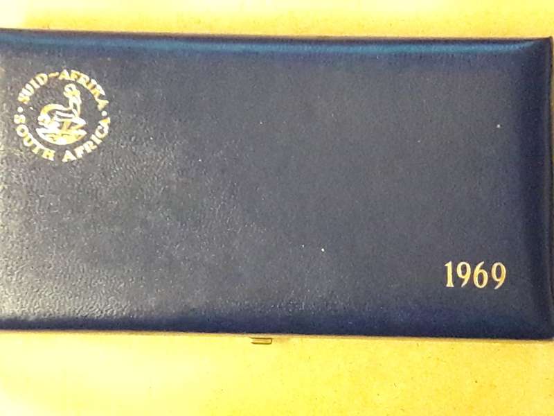 1969 RSA SHORT PROOF SET IN SAM BOX