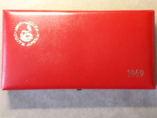1969 RSA SHORT PROOF SET IN LONG PROOF SAM BOX