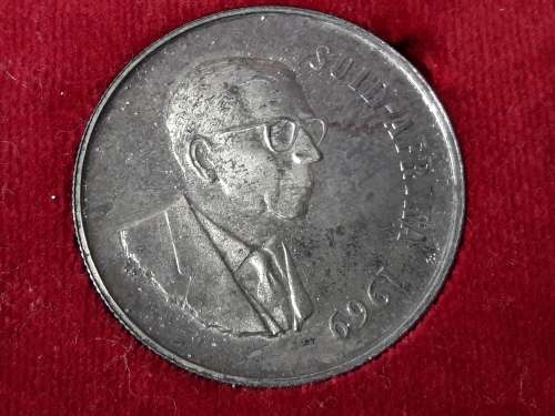 1969 RSA SHORT PROOF SET IN LONG PROOF SAM BOX