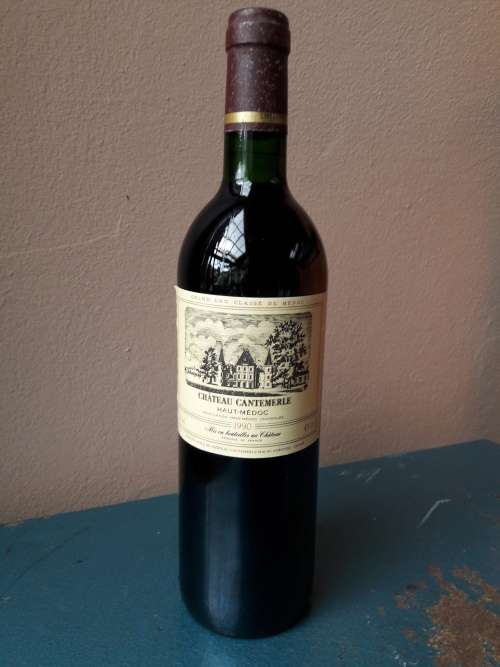 1990 Chateau Cantemerle 750 ml RED WINE [Produce of France]