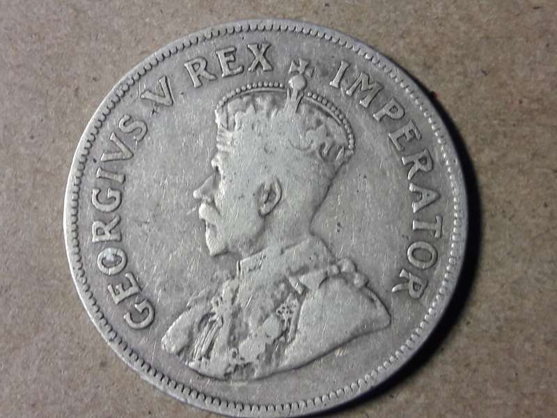 1933 SA UNION SILVER 2.5 SHILLINGS [VERY RARE IN ANY CONDITION]