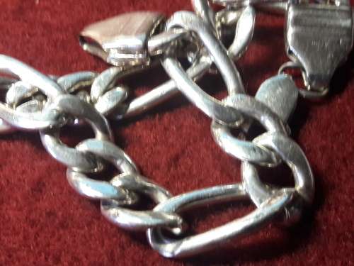LOVELY GENUINE SOLID STERLING SILVER BRACELET