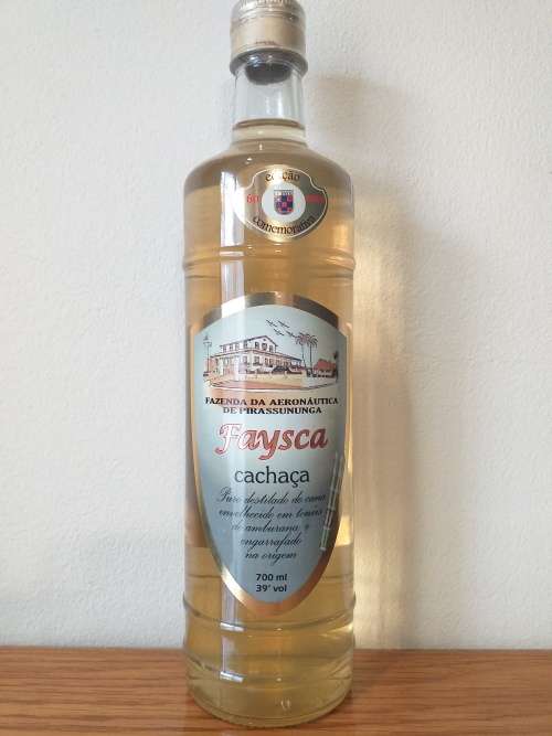 700 ml FAYSCA CACHACA EDICAO 60 ANOS COMEMORATIVA [39% VOL] {Shipping to you door R125}