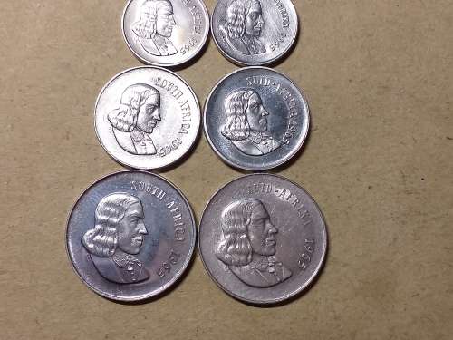 9 x 1965  RSA COINS INCLUDED 1 CENT ENGLISH [Some mint state or proof]