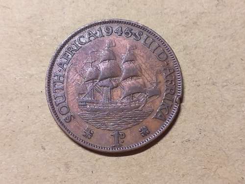 1945 SA UNION PENNY