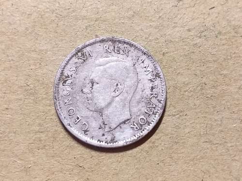 1938 SA UNION SILVER SIXPENCE [6d]