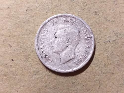 1940 SA UNION SILVER SIXPENCE [6d]