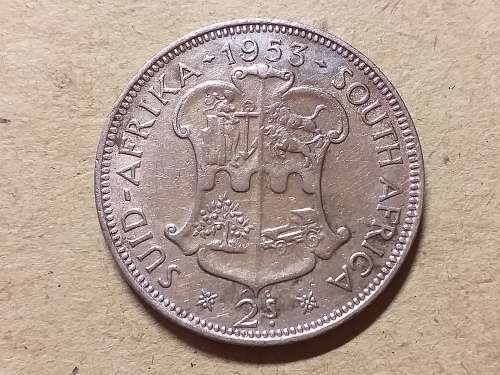 1953 SA UNION SILVER 2 SHILLING [Florin] [A relist of non payment]