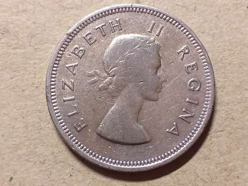 1953 SA UNION SILVER 2 SHILLING [Florin] [A relist of non payment]