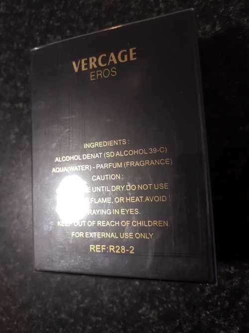 VERCAGE EROS 100 ml NATURAL PARFUME IN SEALED BOX WITH ORIGINAL PRICE R1799
