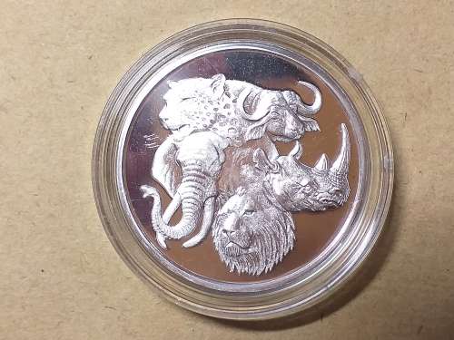 1 oz SILVER 99.9 CAPSULED MEDAL