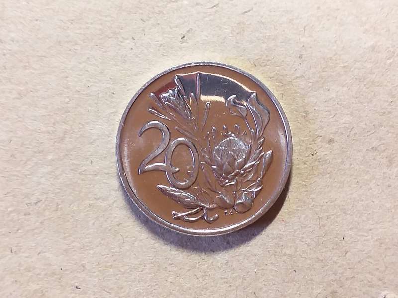 1983 RSA NICKEL 20 CENT [Proof]