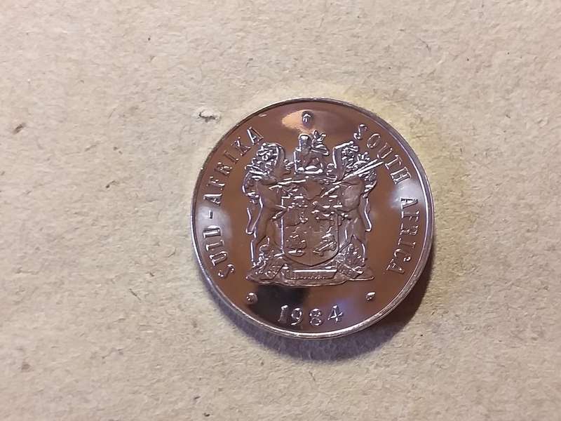 1984 RSA NICKEL 20 CENT [Proof]