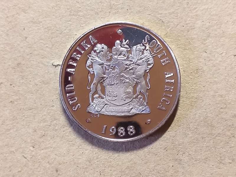 1988 RSA NICKEL 20 CENT [Proof]