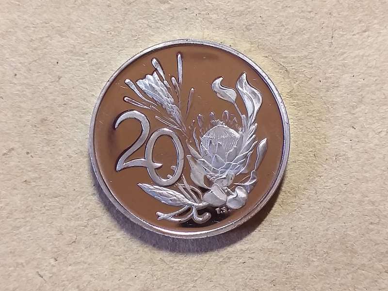1988 RSA NICKEL 20 CENT [Proof]