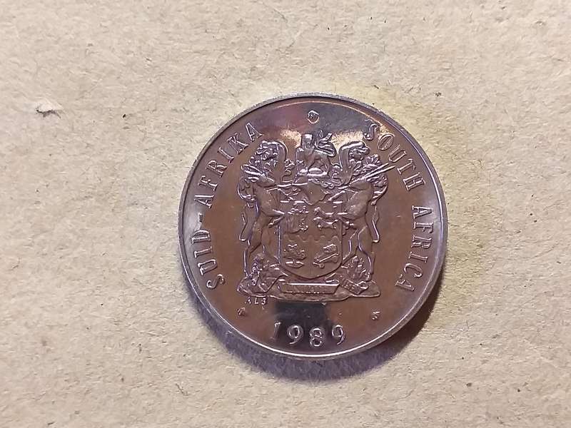 1989 RSA NICKEL 20 CENT [Proof]