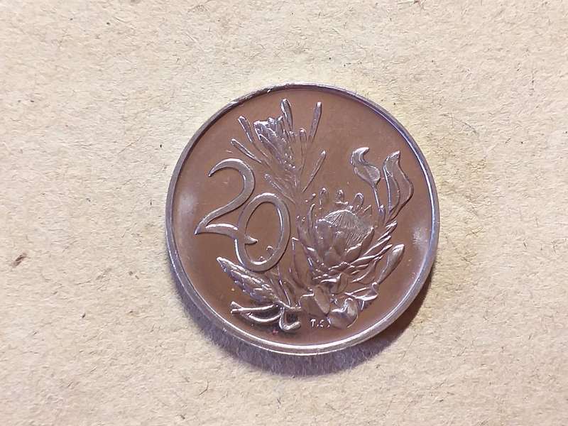 1989 RSA NICKEL 20 CENT [Proof]