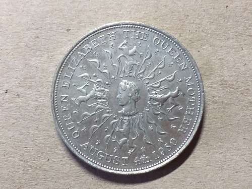 Queen Elizabeth The Queen Mother August 4th 1980 Commemorative Coin