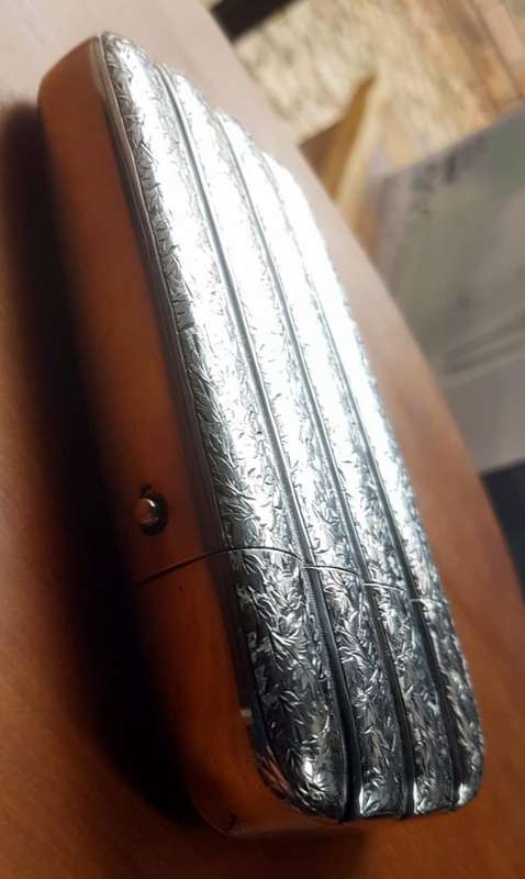 1889 BIRMINGHAM STERLING SILVER CIGAR HOLDER IN EXCELLENT CONDITION